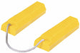 Airplane Chock 3-1/4 In Urethane Ylw PR