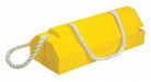 Airplane Chock 6 In Urethane Ylw