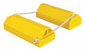 Airplane Chock 6 In Urethane Ylw PR