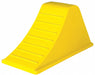 Wheel Chock 12-1/4 In H Urethane Yellow