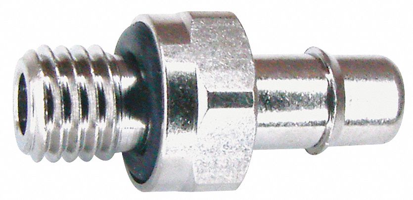 Straight Brass Barbed 1/4 in UNF
