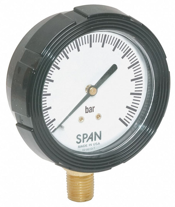 Compound Gauge 1 Bar Vac to 3 Bar 2-1/2