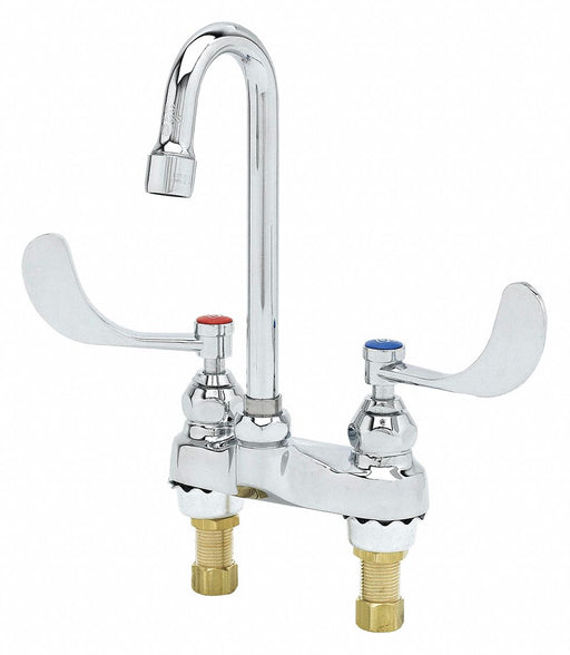 Gooseneck Chrome T S Brass 2.2gpm