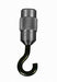 Aluminum Hook M6 Thread