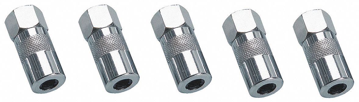 Grease Gun Coupler Straight 1/8 NPT