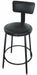 Round Stool 4 Legs Black 36 H