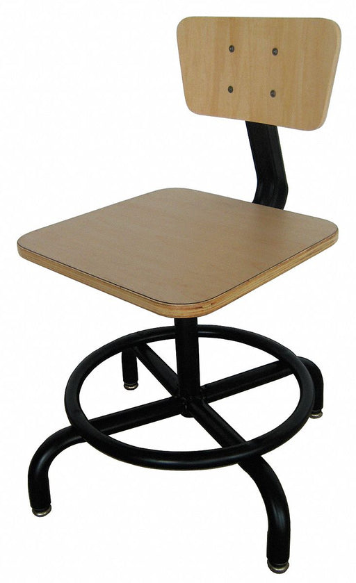 Task Stool 4 Legs Wood 31.5 H