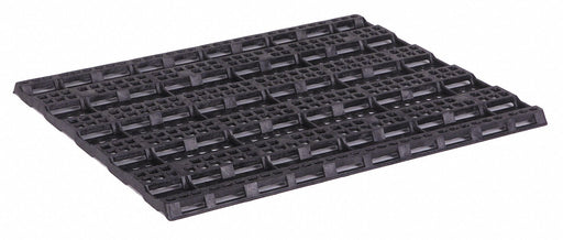 Freezer Spacer 48 in L 1-1/2 in H Blck