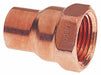 Straight Copper Cup1/2in FNPT1/2in