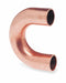 Return Bend Copper Cup 1 in FTG 1 in