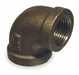 Elbow 90 Malleable Iron 3/4 x 1/2 in
