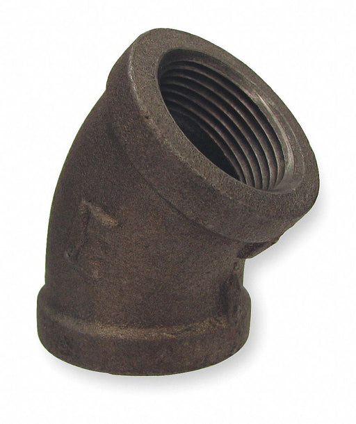 45 Elbow Malleable Iron 1/8 in NPT