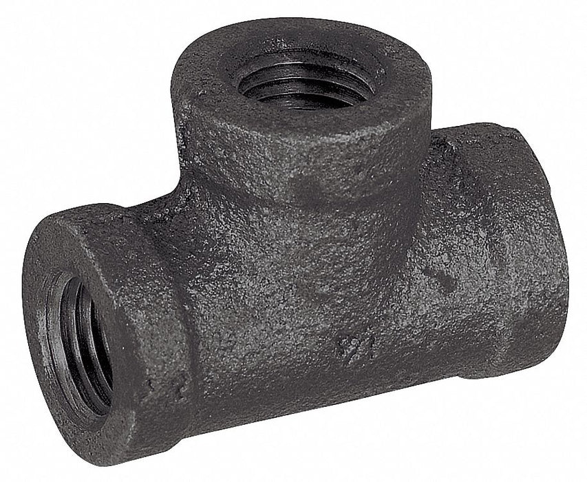 Tee Malleable Iron 1 1/2 in Class 150