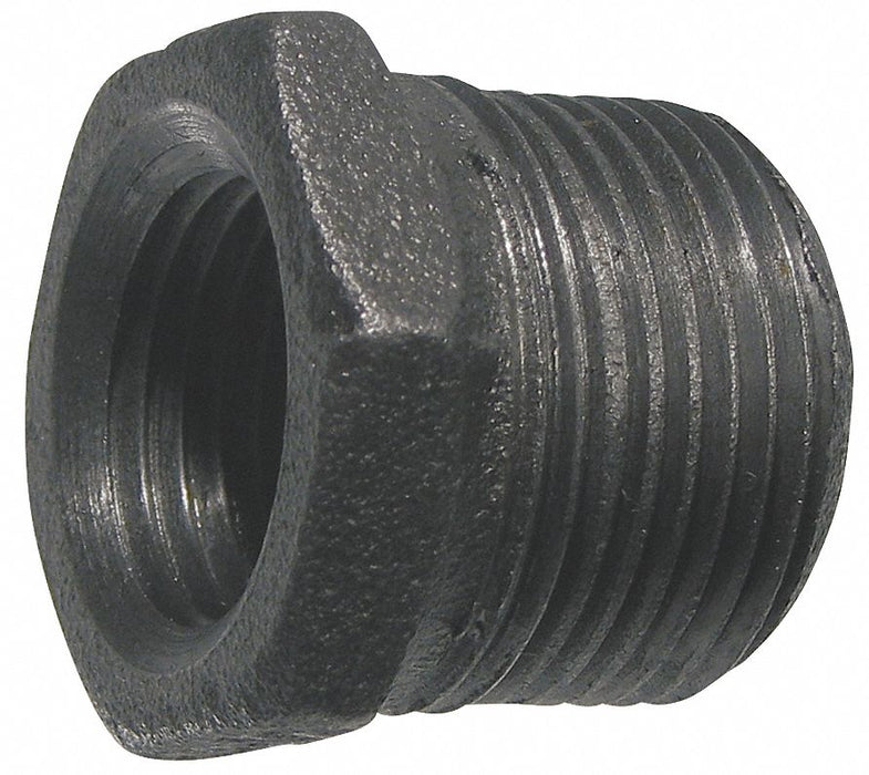 Hex Bushing Malleable Iron 1 x 3/8 in