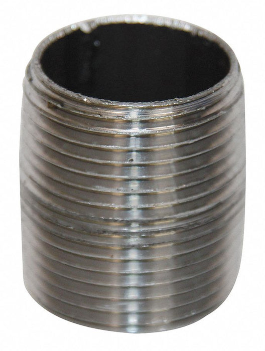 Black Close Npl Threaded 2-1/2 in Close
