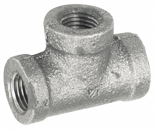 3-Way Tee 1 x 3/4 x 3/4 in NPT Class 150