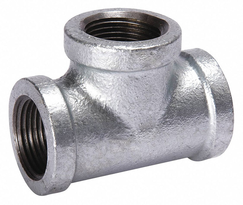 Tee Malleable Iron 2 1/2 in Female NPT