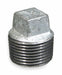 Square Head Plug Malleable Iron 1 1/4 in