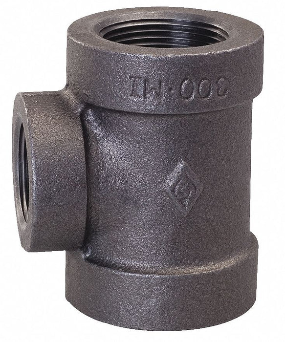 Reducing Tee Malleable Iron 2 x 2 x 1 in