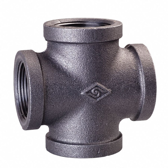 Cross Malleable Iron 1 Pipe Size FNPT