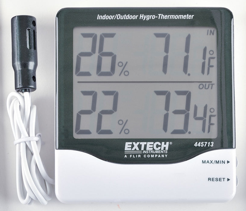 In/Out Digital Hygrometer 14 to 140 F