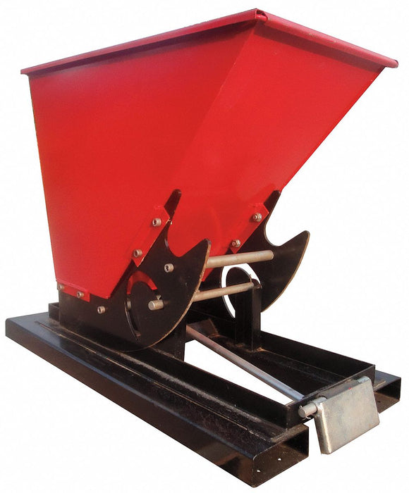 F0167 Self Dumping Hopper Red 2 000 lb