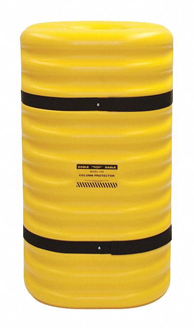 E1584 Column Protector For 12 In Column Yellow