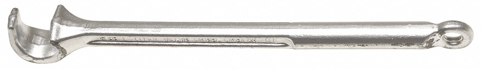 SnglEnd Vlv Wheel Wrnch Steel Sz 1-3/8 