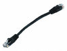M3395 Patch Cord Cat 5e Booted Black 0.5 ft.