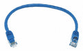 M3395 Patch Cord Cat 5e Booted Blue 1.0 ft.