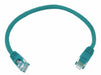 M3395 Patch Cord Cat 5e Booted Green 1.0 ft.
