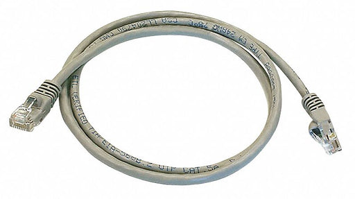 M3395 Patch Cord Cat 5e Booted Gray 3.0 ft.