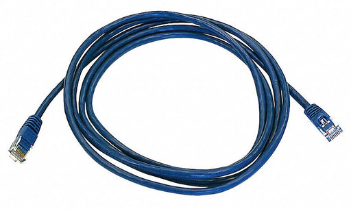 M3395 Patch Cord Cat 5e Booted Blue 7.0 ft.