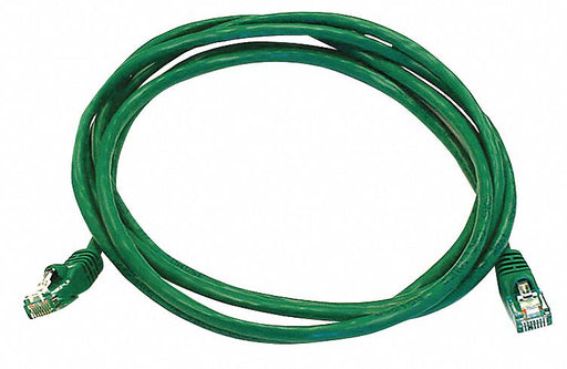 M3395 Patch Cord Cat 5e Booted Green 7.0 ft.