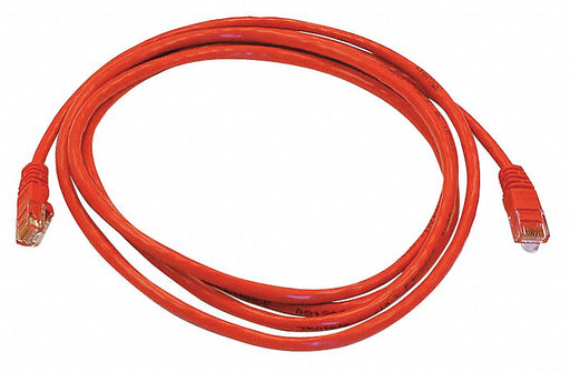 M3395 Patch Cord Cat 5e Booted Red 7.0 ft.