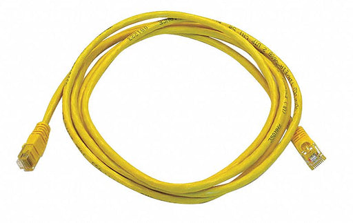 M3395 Patch Cord Cat 5e Booted Yellow 7.0 ft.