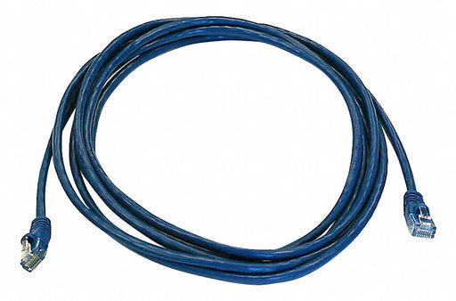 M3395 Patch Cord Cat 5e Booted Blue 10 ft.