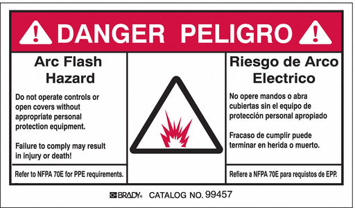 Label 3 1/2 inx5 in Polyester PK5