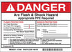 Permanent Adhesive Lbl 5inx7in Vinyl PK5