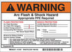Permanent Adhesive Lbl 5inx7in Vinyl PK5