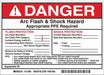 Permanent Adhesive Lbl 5inx7in Vinyl PK5