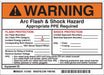 Permanent Adhesive Lbl 5inx7in Vinyl PK5