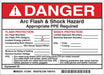 Permanent Adhesive Lbl 5inx7in Vinyl PK5