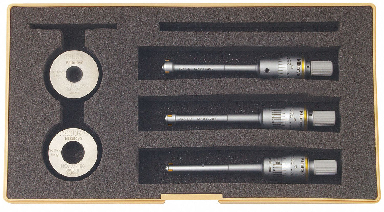 Bore Gage Set Holtest 0.275-0.5 In
