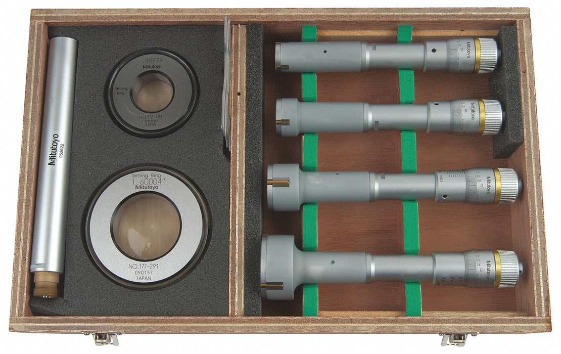 Bore Gage Set Holtest 0.8-2 In