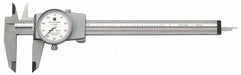 N1174 Dial Caliper 6 In 0.001 In Grad Silver