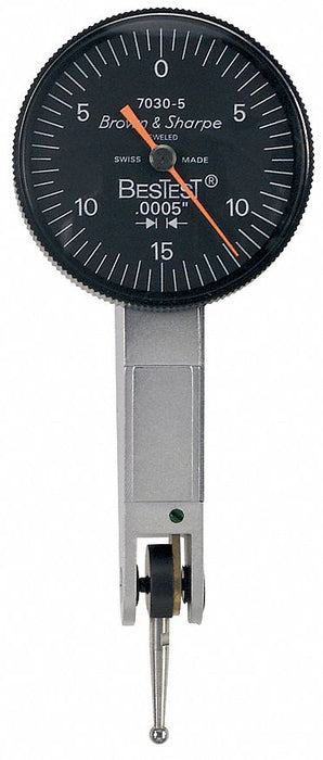 Dial Test Indicator Hori 0 to 0.030 In