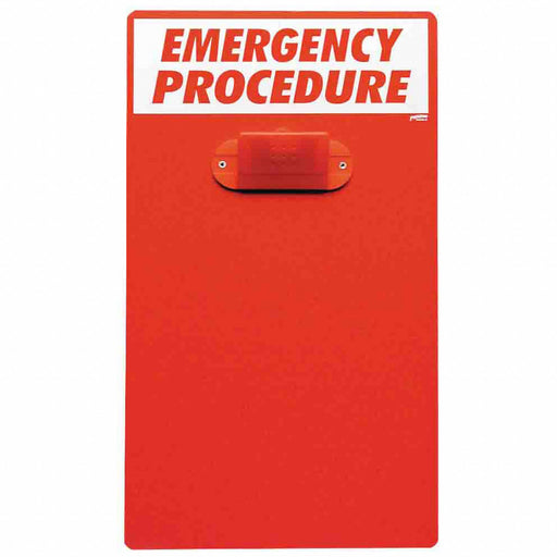 Emergency Procedure Clipboard