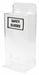 Prot Eyewear Disp Stk Clr Acryl Wall Mtg