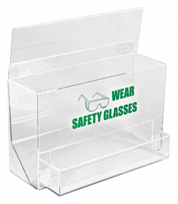 Prot Eyewear Disp Tray Clr Acryl